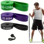 Kit 3 Elástico Super Band Borracha Crossfit Extra Forte