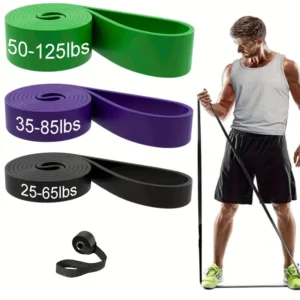 Kit 3 Elástico Super Band Borracha Crossfit Extra Forte
