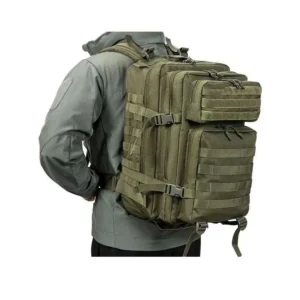 Mochila Militar Assalt Tática Masculina Feminina Impermeável Preto 50l